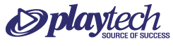 Logotype Playtech mjukvaruleverantör