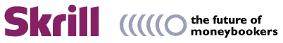 Logotype e-plånboksföretaget Skrill